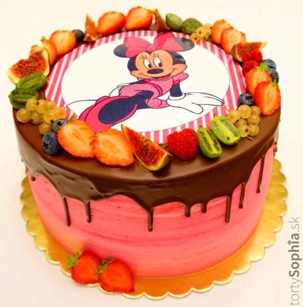 Minnie, torta, Rozprávkové torty, tortysophia.sk, 1