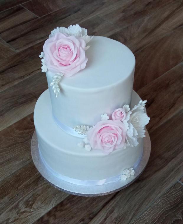 Svadobná torta , torta, Svadobné torty, Mirka02, 1