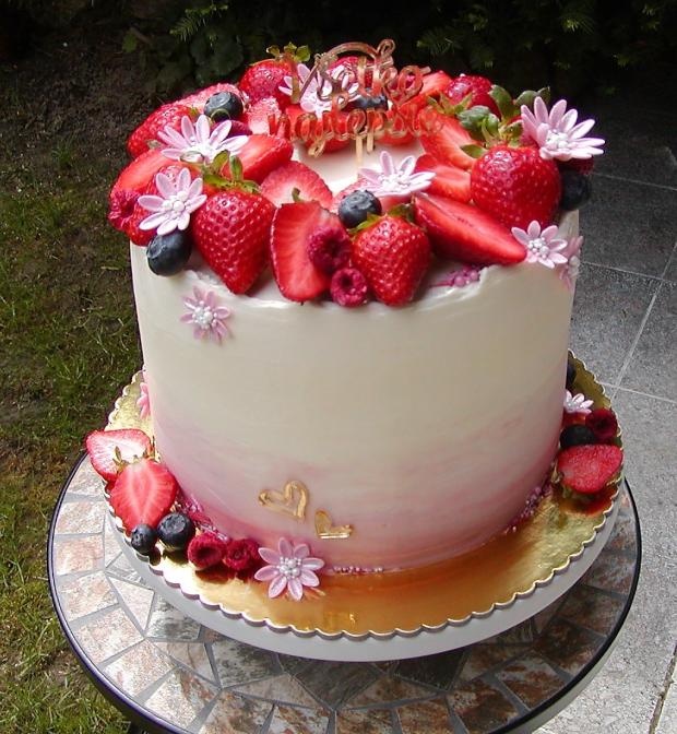 Letná narodeninová, torta, Narodeninové torty, babina 555, 2