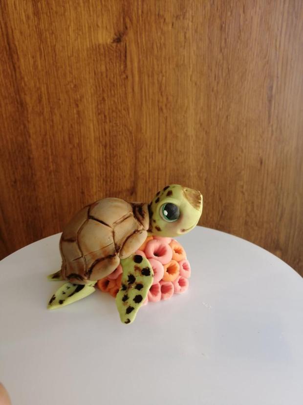 Malá, milá korytnacka, torta, Ozdoby na torty, Reka Buzogany Laszlo, 2