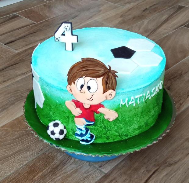 Malý futbalista , torta, Ostané torty pre deti, Mirka02, 1