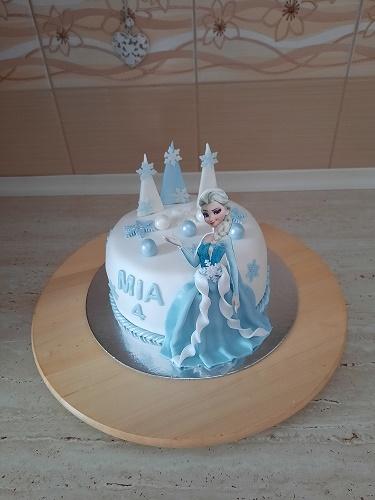 Ladové královstvo, torta, Rozprávkové torty, jarka22, 1