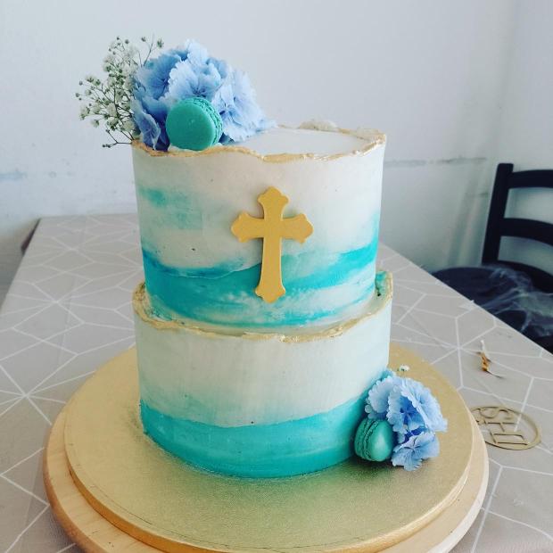Čokoládová s parížsku šľahačkou, torta, Torty na cirkevné sviatky, Zuzkakovac, 1