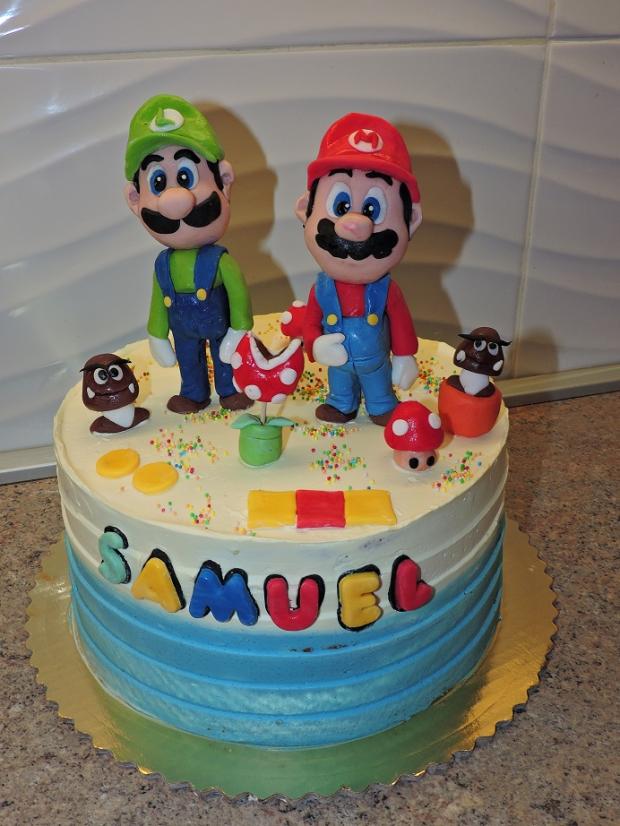 super Mário, torta, Rozprávkové torty, Obertová Mária, 1