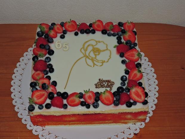 punč, torta, Narodeninové torty, Obertová Mária, 1