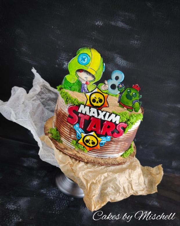 Brawl stars , torta, Ostané torty pre deti, Mischell, 1