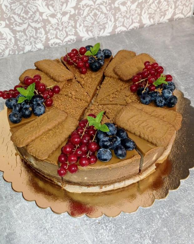 Lotus cheesecake , torta, Zákusky Lotus cheesecake , torta, Zákusky, BakingWithLove, 1