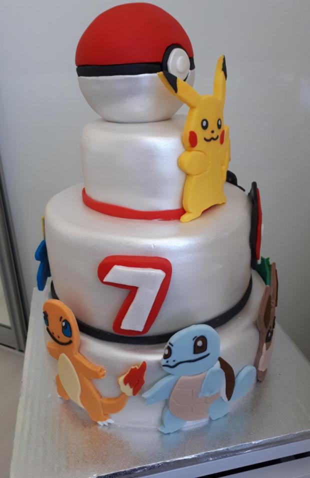 Pokémon, torta, Rozprávkové torty, Rozprávková mama, 3