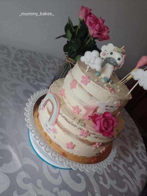 Torta k prvému rôčku , torta, Torty pre dievčatá, _mommy_bakes_, 1
