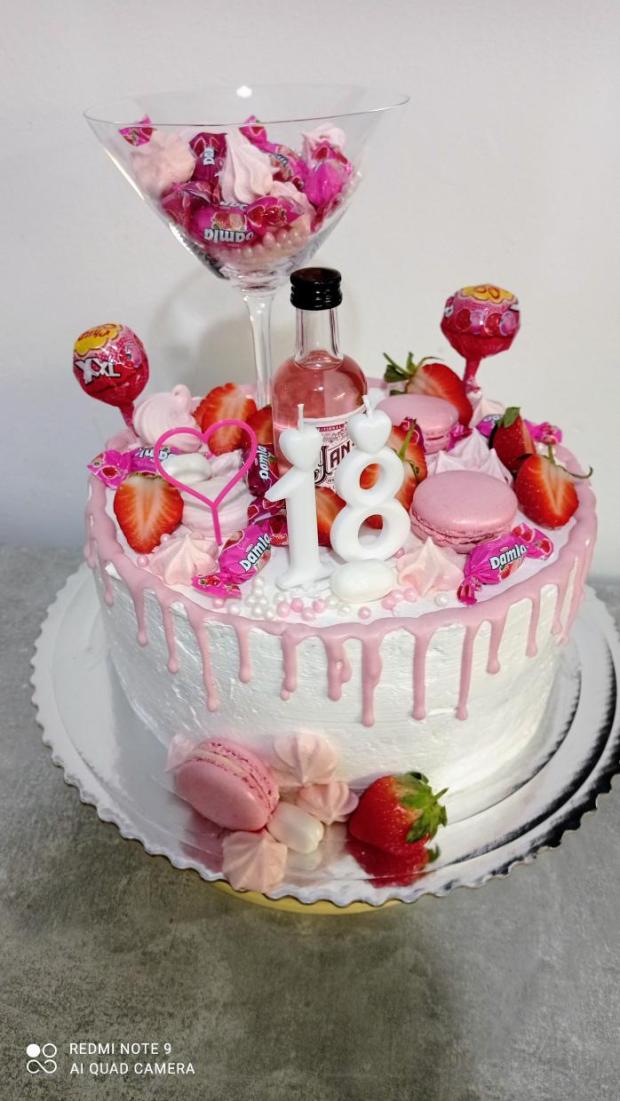 Cukríková torta , torta, Narodeninové torty, BakingWithLove, 1