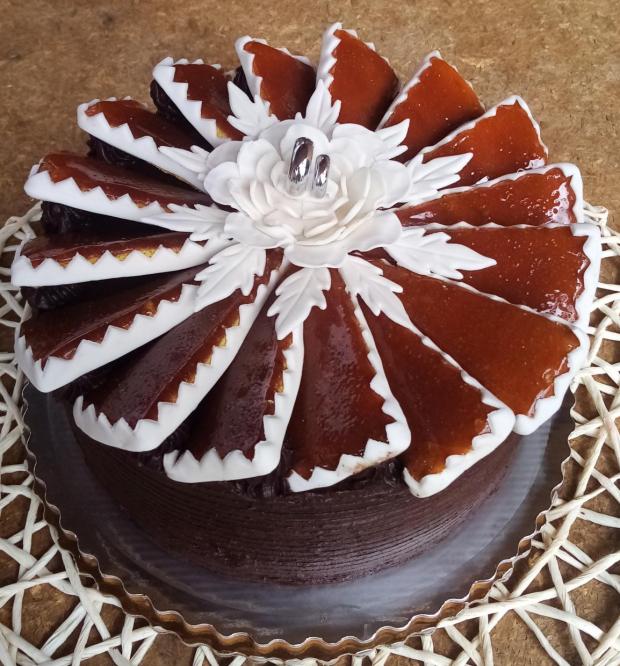 Na svadbu ako dar. , torta, Svadobné torty, mariduka, 1
