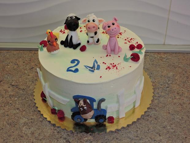 Farma - torta so zvieratkami, torta, Torty so zvieratkami, Obertová Mária, 1