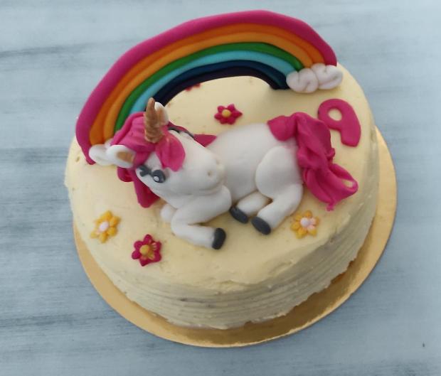 Jednorožec, torta, Narodeninové torty, helenah, 1