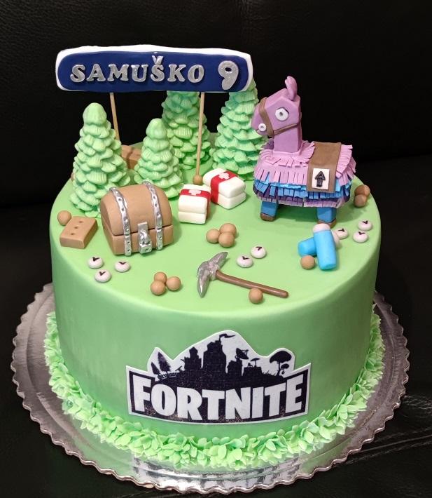 Fortnite, torta, Netradičné torty, KSlavka, 1