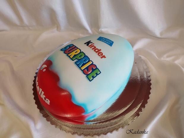 Kinderko k meninám,  Bezlepková a bezmliečna čokoláda jahody, torta, Torty pre dievčatá, Kadanka, 2