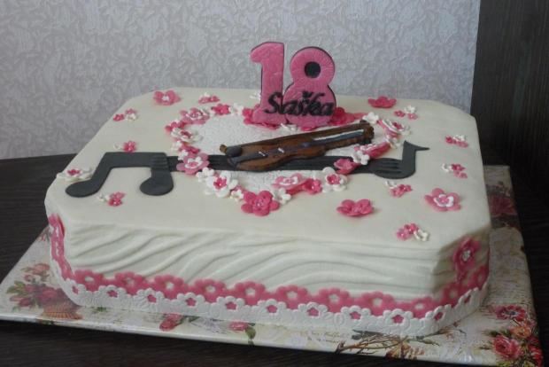 Saška -- 18 --, torta, Narodeninové torty Saška -- 18 --, torta, Narodeninové torty, Primilka, 1