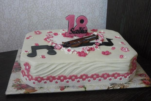 Saška -- 18 --, torta, Narodeninové torty Saška -- 18 --, torta, Narodeninové torty, Primilka, 2