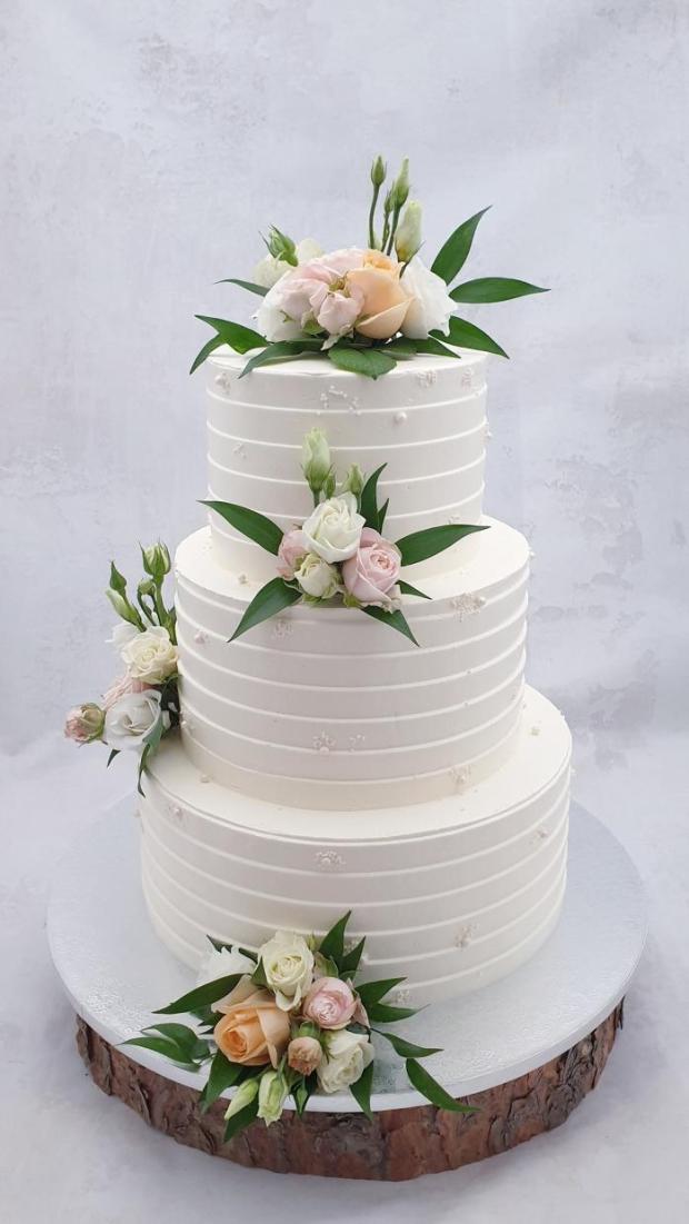 Svadobná torta, torta, Svadobné torty, Miriam 17, 3