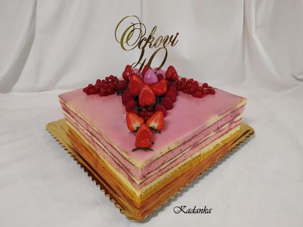 Punčová tortička s ovocím pre pána , torta, Nahé torty, Kadanka, 2