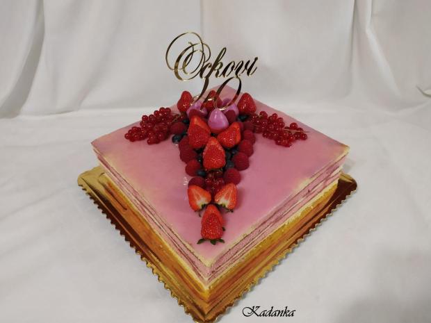 Punčová tortička s ovocím pre pána , torta, Nahé torty, Kadanka, 1