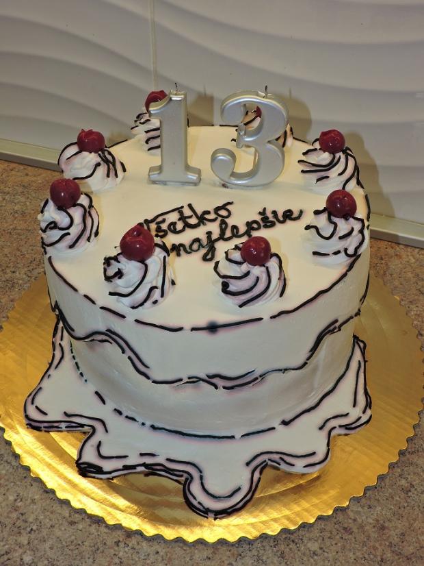 ako nakreslená, torta, Torty pre dievčatá, Obertová Mária, 1