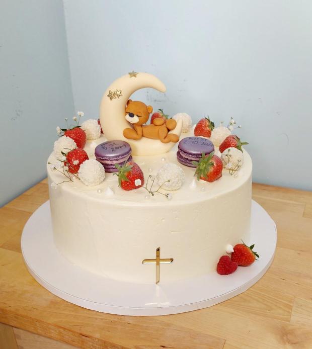 Krstinová torta, torta, Torty na krstiny, Rogjasweet, 1