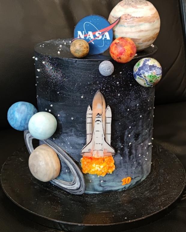 NASA, torta, Netradičné torty, KSlavka, 1