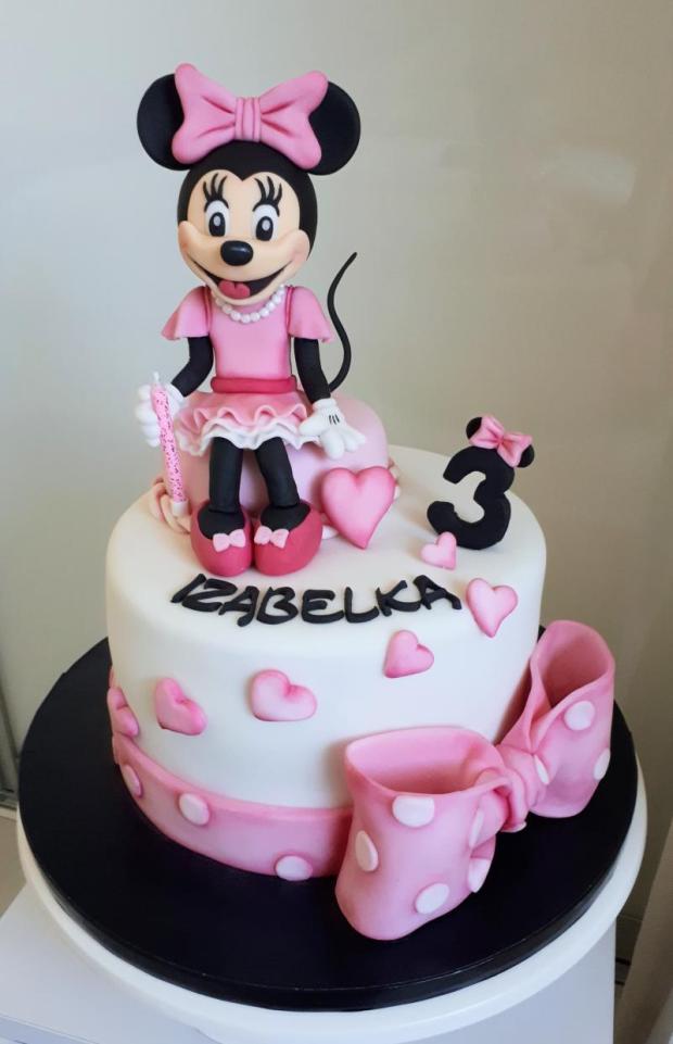 Minnie Mouse Cake, torta, Rozprávkové torty, Rozprávková mama, 1