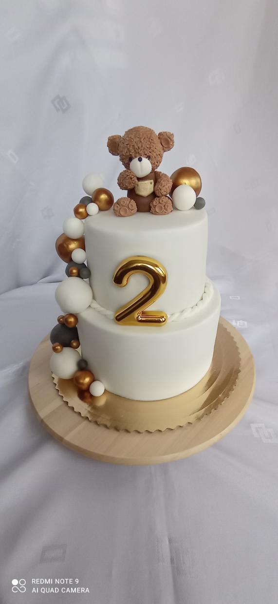 Torta s medvedíkom, torta, Narodeninové torty, aktak84, 1