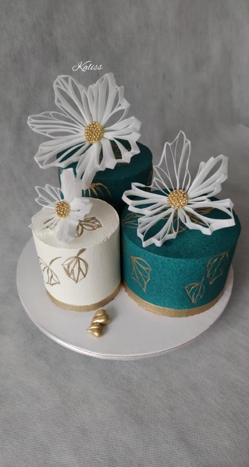  Svadobná,, trojposchodová ", torta, Svadobné torty, katarina73, 3