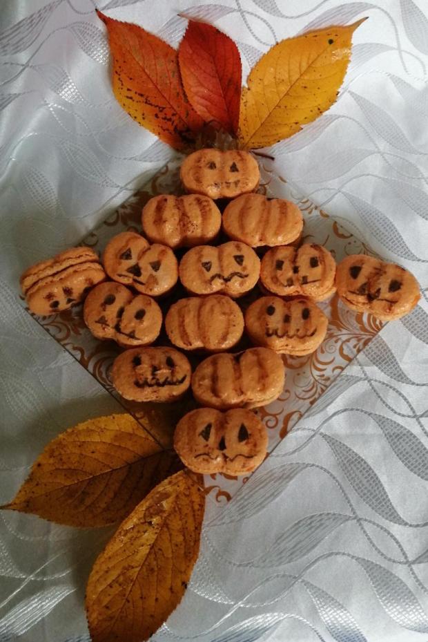 Haloween macronky, torta, Zákusky, Mariolka, 1