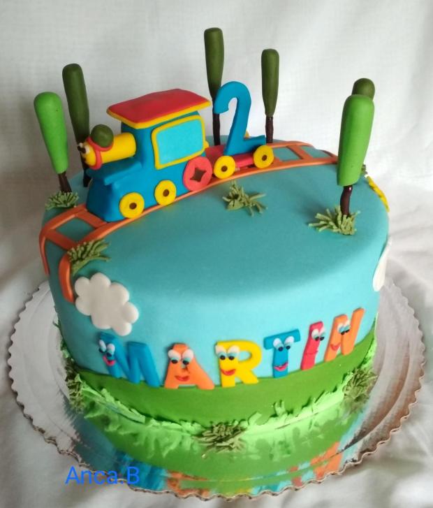 Narodeninová s vláčikom, torta, Torty autíčka, vláčiky, Anca.B, 1