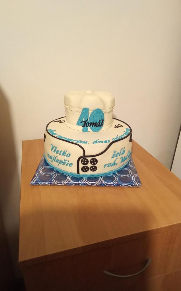 Tomáš -- 40 --, torta, Narodeninové torty Tomáš -- 40 --, torta, Narodeninové torty, Primilka, 1