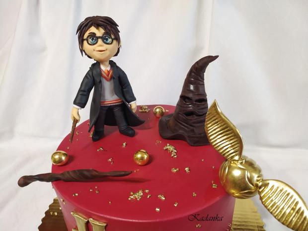 Harry Potter - modelácia, torta, Rozprávkové torty, Kadanka, 2