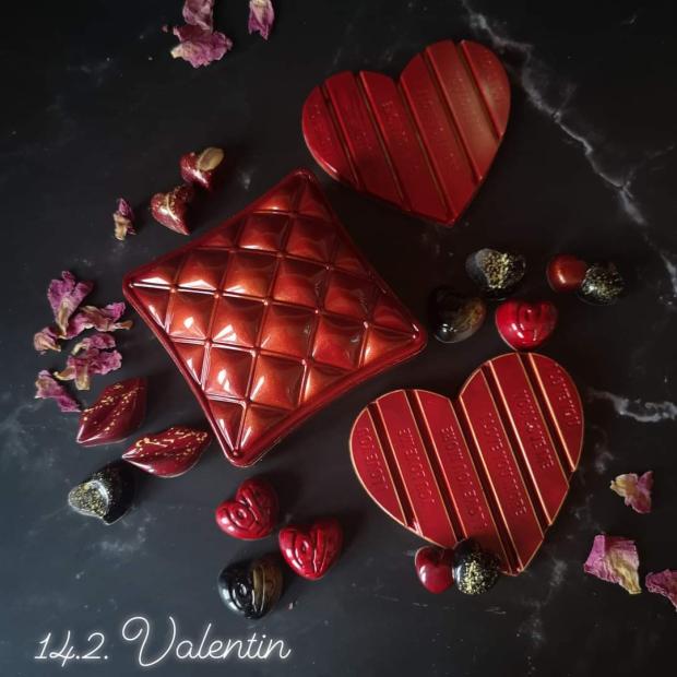 Valentínske čoko , torta, Zákusky, Manu Sinoj, 1