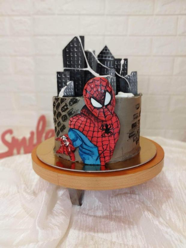 Spiderman, torta, Ostané torty pre deti, Reka Buzogany Laszlo, 1