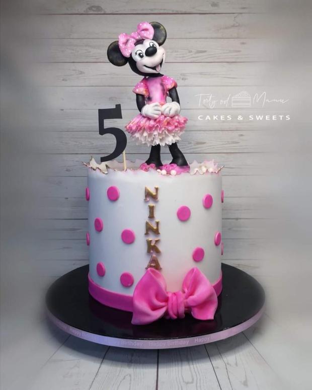 Myška Minnie , torta, Rozprávkové torty, Manu Sinoj, 1