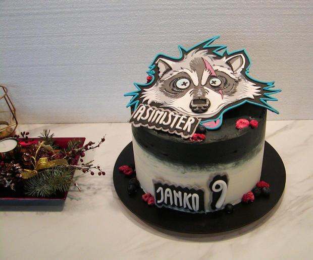 Pre Janka k narodeninám , torta, Ostané torty pre deti, babina 555, 1