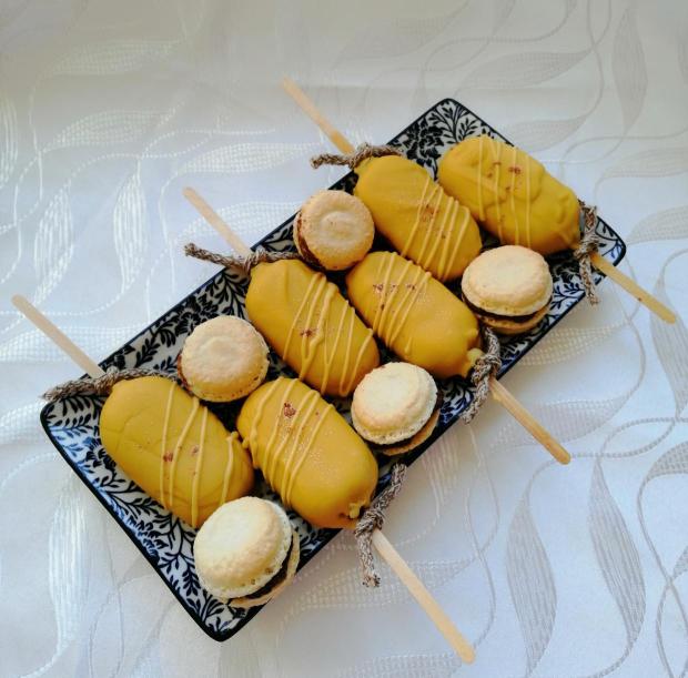 Pečené nanuky , torta, Zákusky, Mariolka, 2