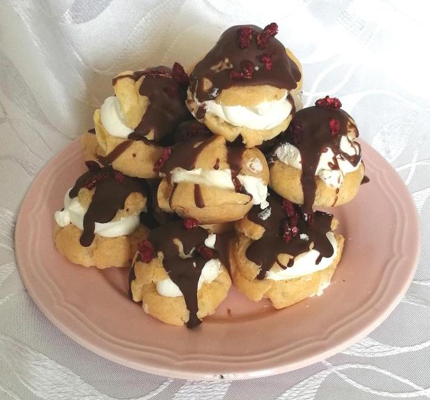 Profiterolky , torta, Zákusky, Mariolka, 2
