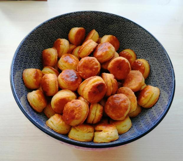 Tvarohové pagáčiky , torta, Slané torty, Mariolka, 1
