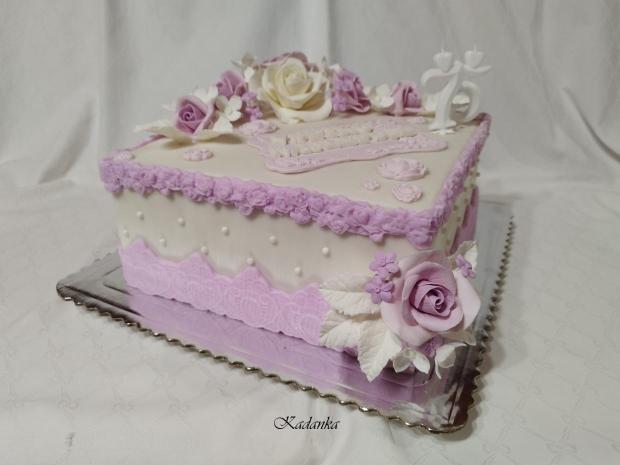 Dezertík ku krásnemu výročiu , torta, Narodeninové torty, Kadanka, 4