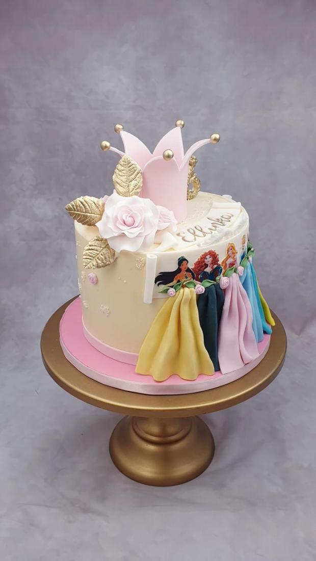 Princezné, torta, Narodeninové torty, Miriam 17, 4