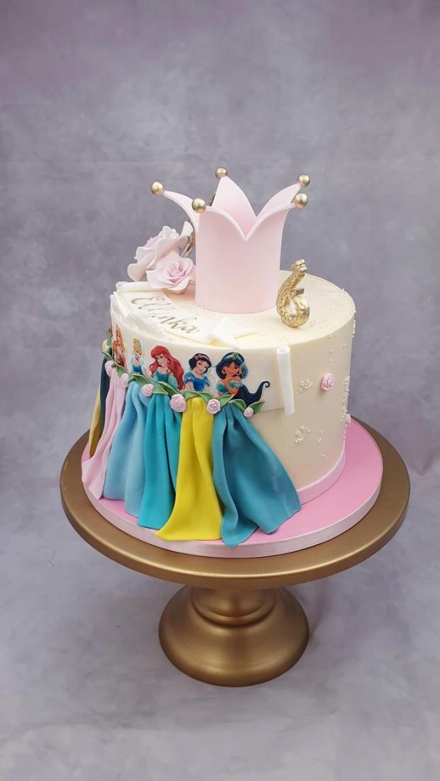 Princezné, torta, Narodeninové torty, Miriam 17, 3
