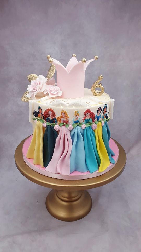 Princezné, torta, Narodeninové torty, Miriam 17, 1