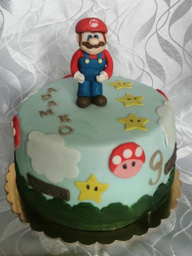 Super Mário , torta, Ostané torty pre deti, Mariolka, 1