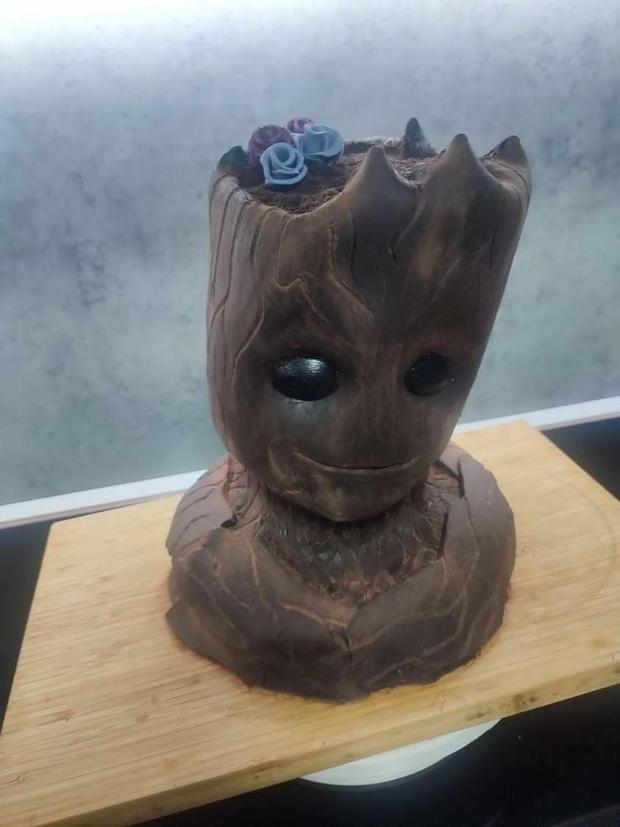 Baby Groot, torta, Narodeninové torty, Surdy, 4