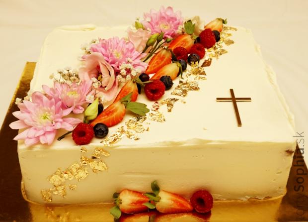 K prijimaniu, torta, Torty na cirkevné sviatky, tortysophia.sk, 1