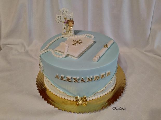 PSP pre Alexandra , torta, Torty na cirkevné sviatky, Kadanka, 2