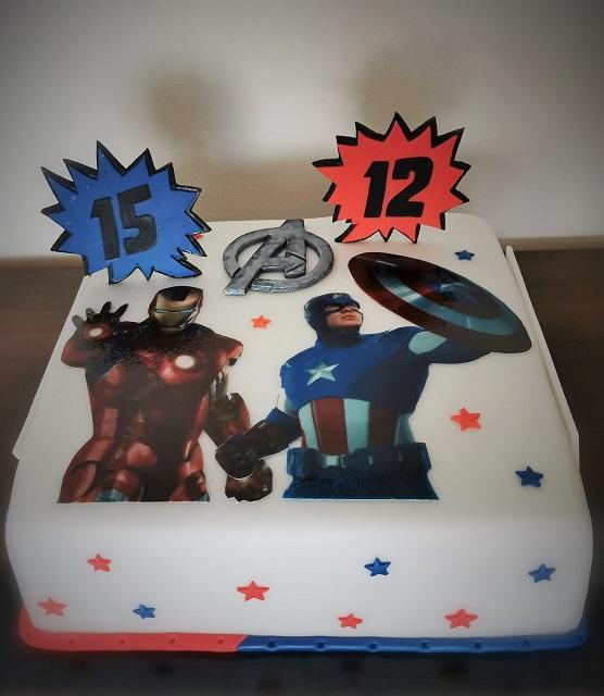 Avengers , torta, Narodeninové torty, zinka16, 1